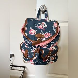 Canvas Drawstring Backpack